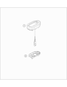 Bracket Charge Lever Indicator (KTM/HVA/GG)