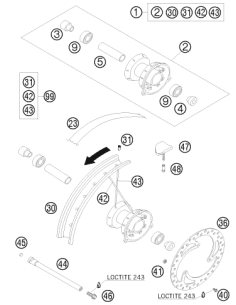 RIM Band 14 (KTM/HVA/GG) St:70