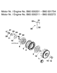 Spring Retainer 25x63,5x2 (KTM/HVA/GG)