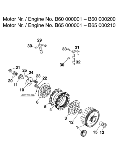 Intermediate Disk Steel (KTM/HVA/GG)