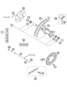 Connecting Link 1/2x1/4 (KTM/HVA/GG)