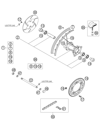 Connecting Link 1/2x1/4 (KTM/HVA/GG)