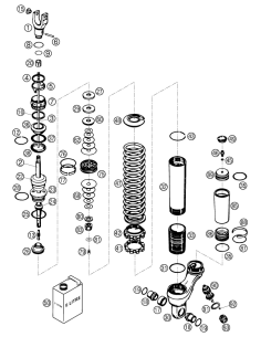 Piston ROD NUT M12x1 (WP)