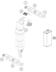 Bearing Bush Aluminium 12x32 (KTM/HVA/GG)