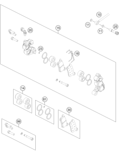 Repair KIT Seal Ring 2012 (KTM/HVA/GG)