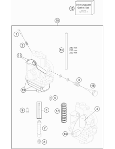 Needle Valve Cpl. 2.5 (KTM/HVA/GG)