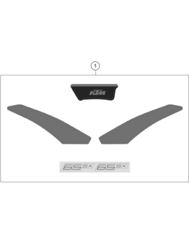 Graphic KIT 65 SX 2023 (KTM/HVA/GG)
