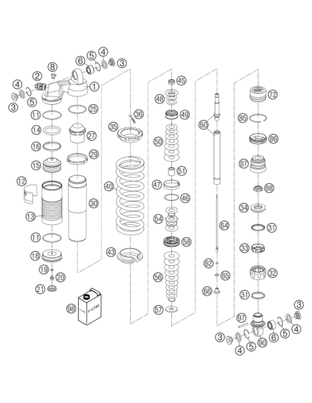 O-ring 48x2 Nbr70 Siliconized (WP)