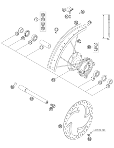 RIM Band 85 SX 19" 2003 (KTM/HVA/GG)