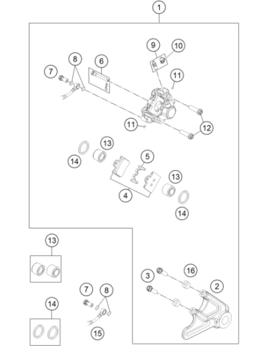 CAP FOR Bleeder Screw (KTM/HVA/GG)