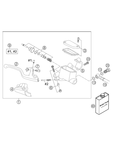 Hollow Screw Brake Cylinder 03 (KTM/HVA/GG)