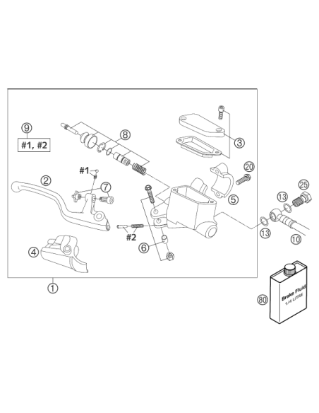 Hollow Screw Brake Cylinder 03 (KTM/HVA/GG)