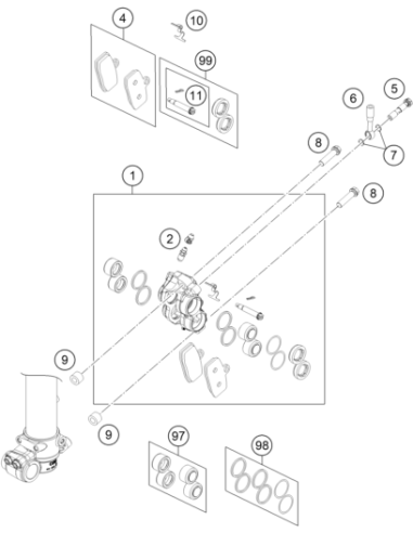 Hollow Screw Brake Cylinder 03 (KTM/HVA/GG)