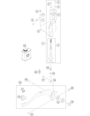 Cylinder Cover Rear 85 SX 03 (KTM/HVA/GG)