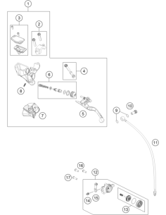 Complete Master Cylinder (KTM/HVA/GG)