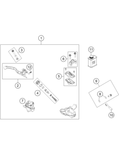 Complete Master Cylinder (KTM/HVA/GG)