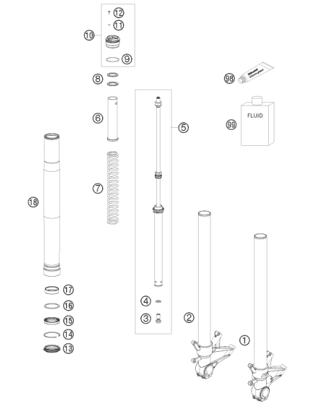 HH Collar Screw M12x1x23 (WP)