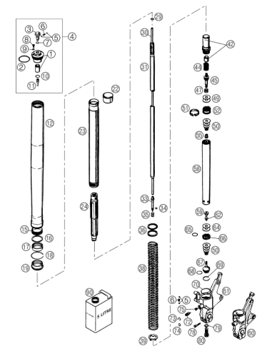 HH Collar Screw M12x1x23 (WP)