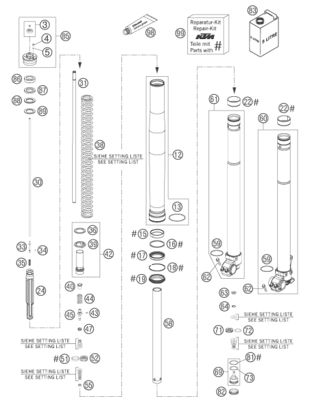 Cross Countersunk Head Screw M4x8 (WP)