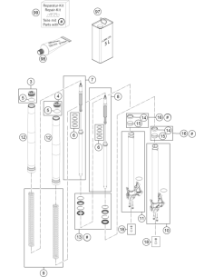 Axle Clamp With Inner Tube (WP)