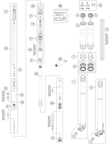 Axle Clamp L/S With Inner Tube (WP)