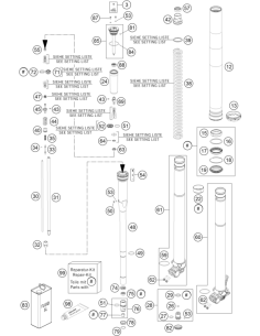 Axle Clamp Left + Tube Cpl. (WP)