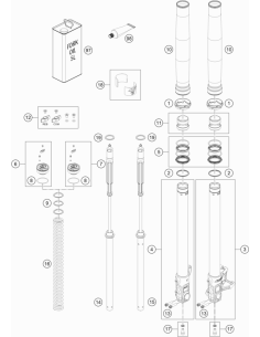 Screw CAP M51x1,5 Rebound Cpl. (KTM/HVA/GG)