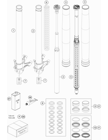 Cartucho Completo Izquierdo (WP)