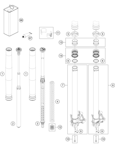 Cartridge Cpl. Valve Right (WP)
