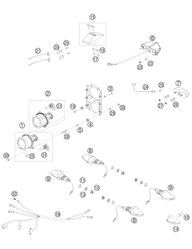 Bulb 12V 5W (w2,1x9,5d) Phil. (KTM/HVA/GG)