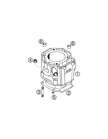 Dowel 9,8 X 7 X 10 (KTM/HVA/GG) St:70