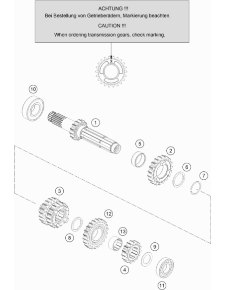 Lock Ring 22x1,2 (KTM/HVA/GG)