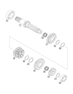 Needle Cage K18x22x10 Parted (KTM/HVA/GG) 2