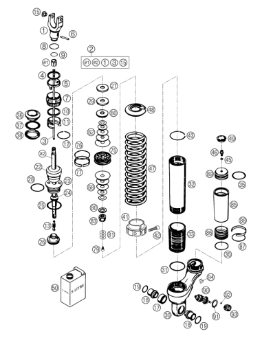 HS Cylinder-head Screw R1/8 L8 (KTM/HVA/GG)
