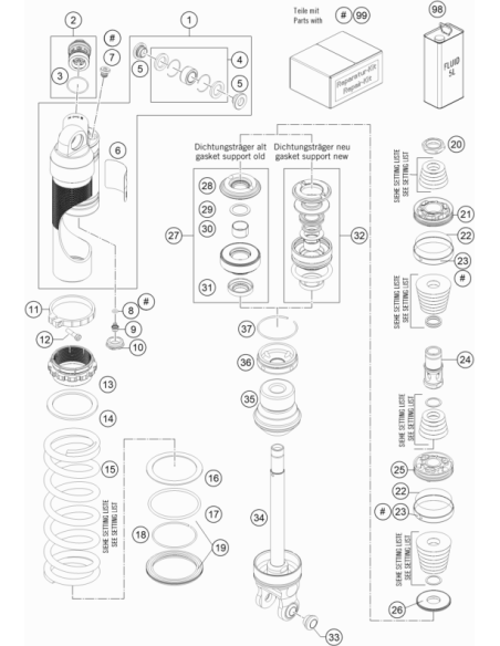 Adaptor Cpl. D=50 H=25 14 (WP)