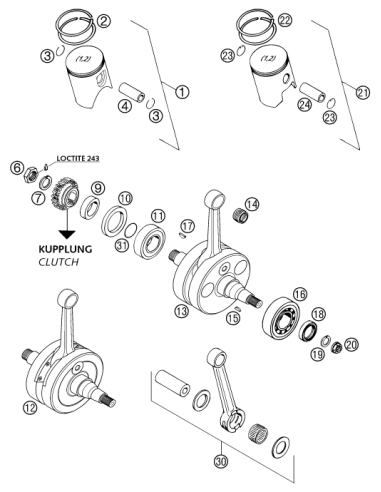 Locking Ring VSK 12 (KTM/HVA/GG) St:60