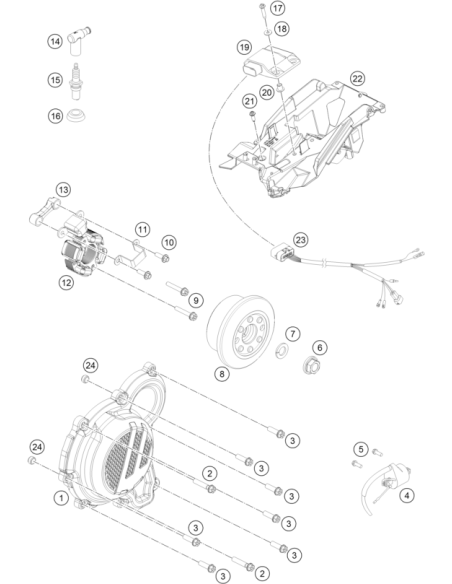 Locking Ring VSK 12 (KTM/HVA/GG) St:60