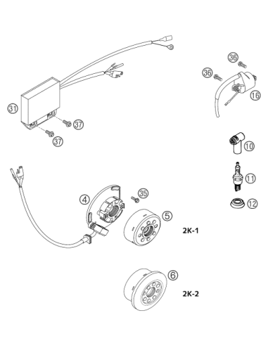 Sealing CUP FOR Spark Plug (KTM/HVA/GG)