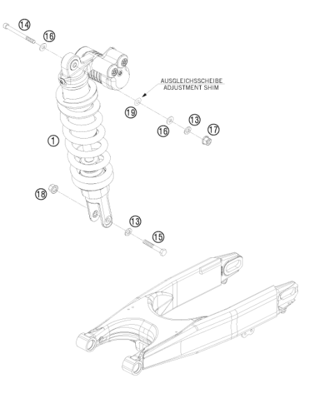 Pair OF Washers M10 Nordlock (KTM/HVA/GG)