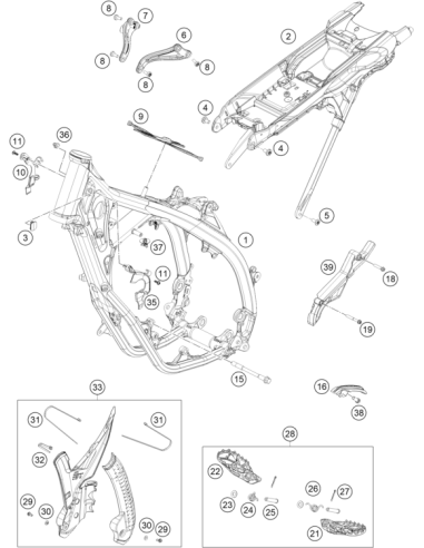 Angle Piece '97 (KTM/HVA/GG)