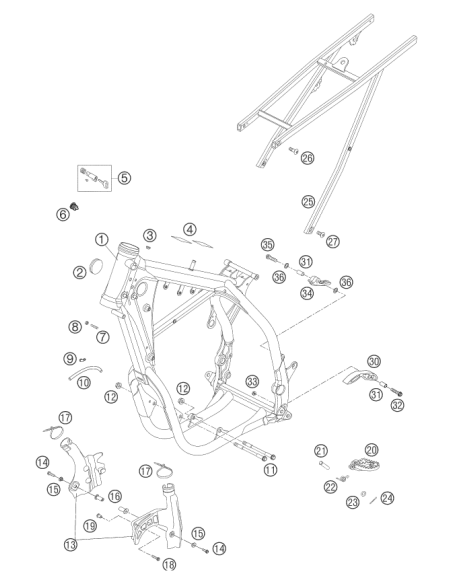 Angle Piece '97 (KTM/HVA/GG)
