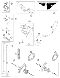 GAS Cock Mikuni On/off 2001 (KTM/HVA/GG) 2