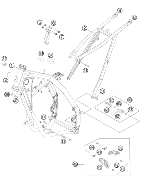 Adh. Foil Transp. 80x80 MM 04 (KTM/HVA/GG)