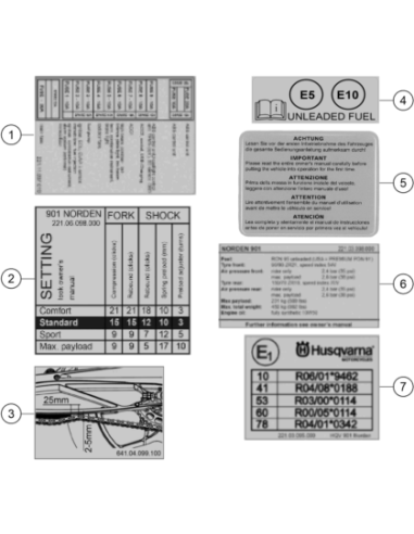 Sticker "owners Manual (KTM/HVA/GG)