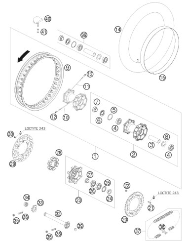Tube 110/100c-18 (KTM/HVA/GG)