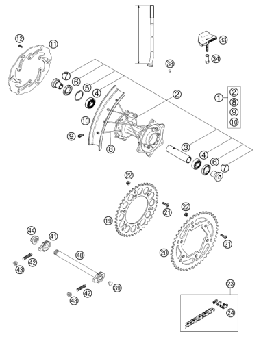 Connecting Link FOR 50310165118 (KTM/HVA/GG)