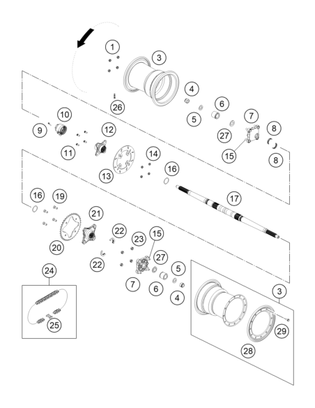 Connecting Link FOR 50310165118 (KTM/HVA/GG)