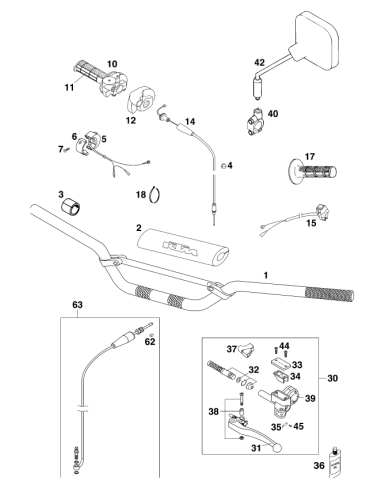 Engine Stop Switch CEV (KTM/HVA/GG)