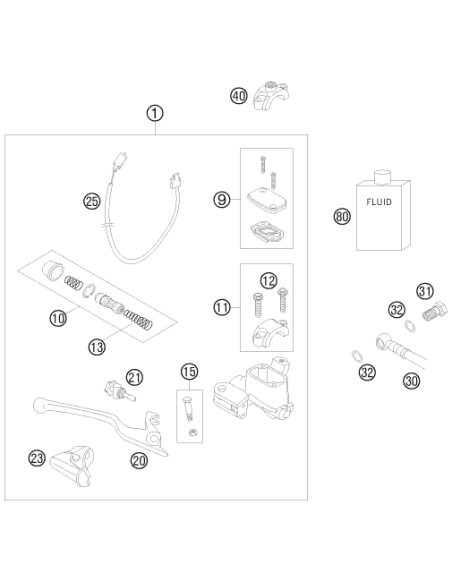 Clamp Cpl. Nature (KTM/HVA/GG)