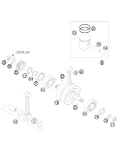 Trapezoid Ring 125 2008 (KTM/HVA/GG) 2
